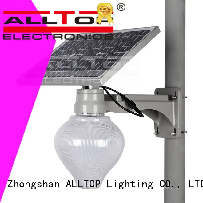 Quality ALLTOP Brand outdoor cob solar street lamp
