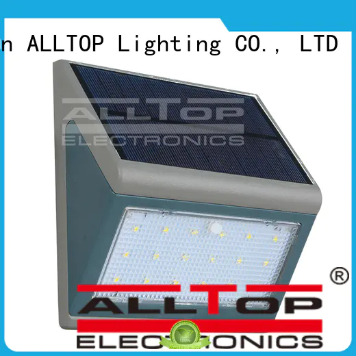 led aluminum garden solar wall lantern ALLTOP Brand
