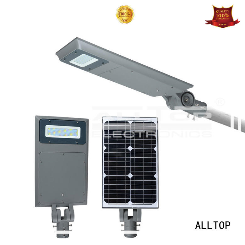 solar outdoor sensor all in one solar street lights ALLTOP manufacture