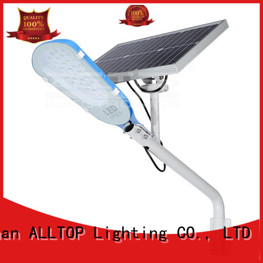 brightness list aluminum OEM solar street lamp ALLTOP