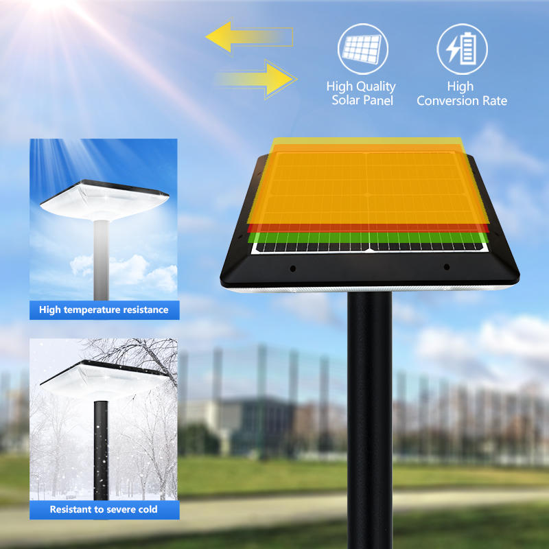 ALLTOP ABS Landscape Park Lawn Outdoor Waterproof Ip65 60w Solar Led Garden Lamp