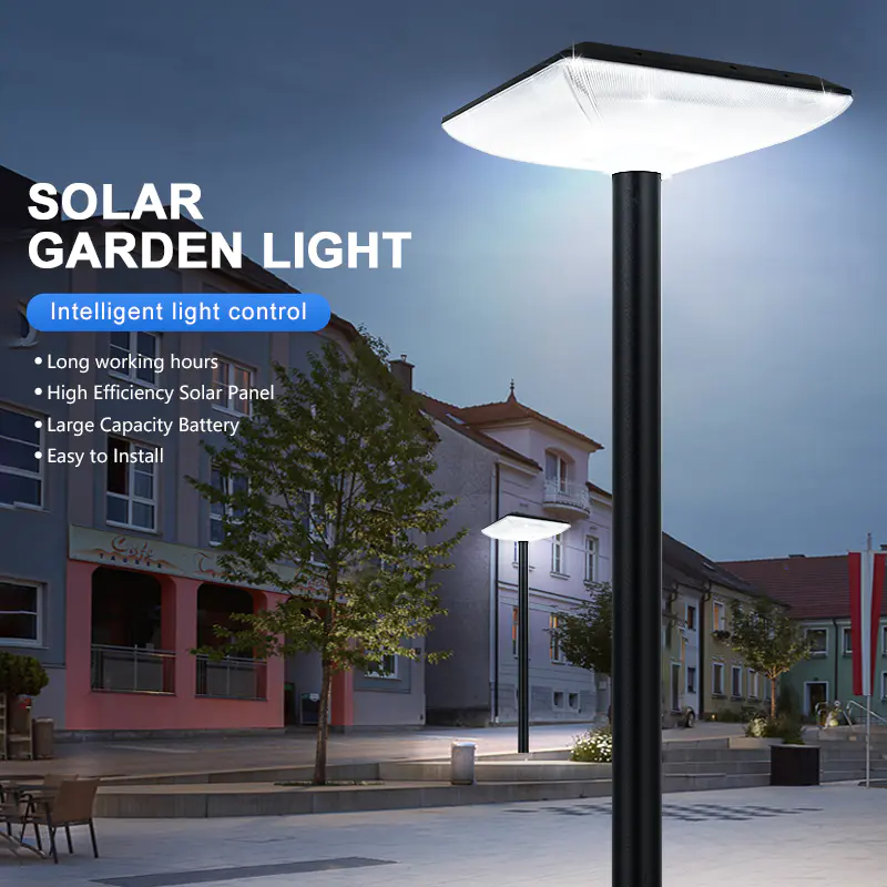 ALLTOP ABS Landscape Park Lawn Outdoor Waterproof Ip65 60w Solar Led Garden Lamp