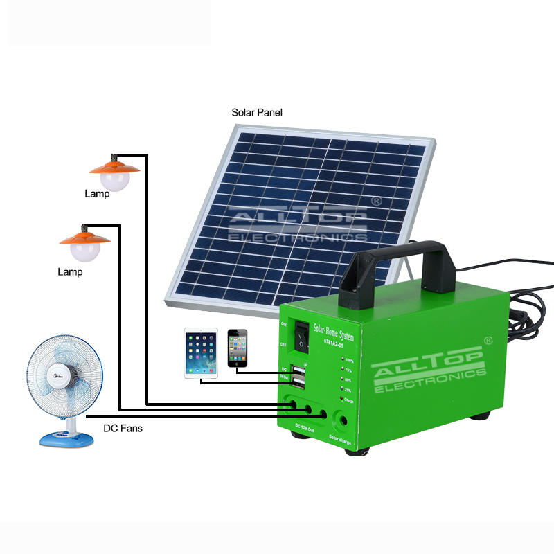 Potable outdoor/ indoor 20W 30W 50W Solar led battery backup system