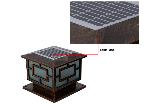 ALLTOP -Solar Yard Lights, Modern Garden Ip65 Outdoor Waterproof 3w 4w Solar Led-3