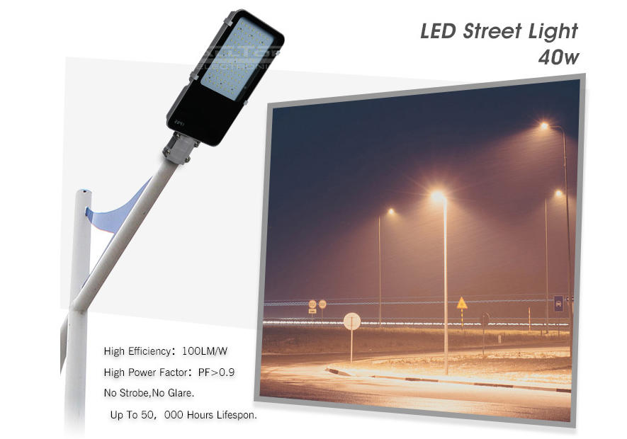 ALLTOP automatic led street light china supply for workshop
