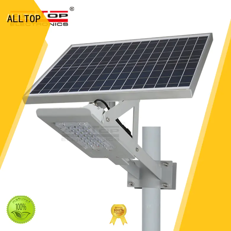 ALLTOP factory price solar street light with battery shining rightness for garden