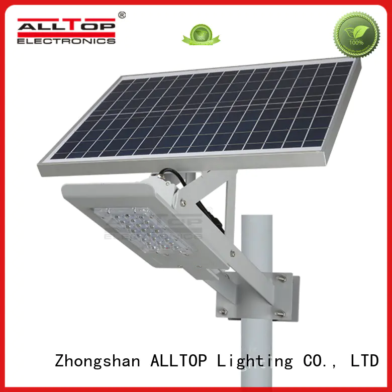 High brightness aluminum outdoor IP67 waterproof 24w 36w led solar street lighting