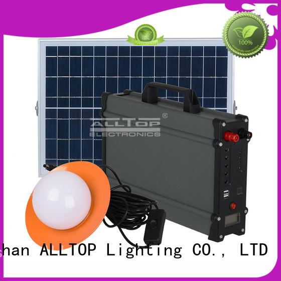 ALLTOP Brand powered led lighting systems for home solar supplier