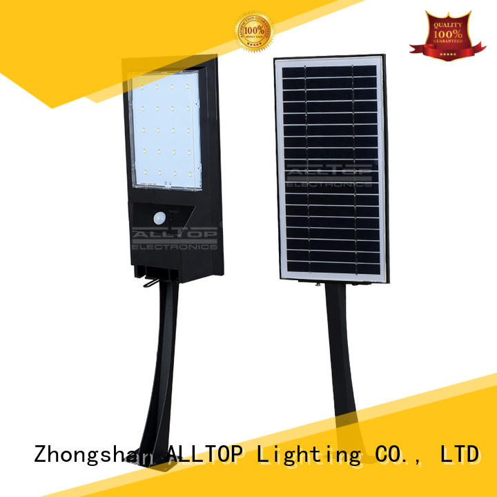 high quality solar pir wall light certification for garden ALLTOP