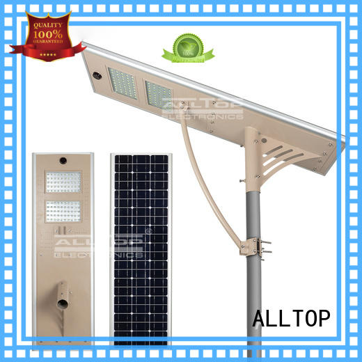 price waterproof all in one solar street lights ALLTOP manufacture