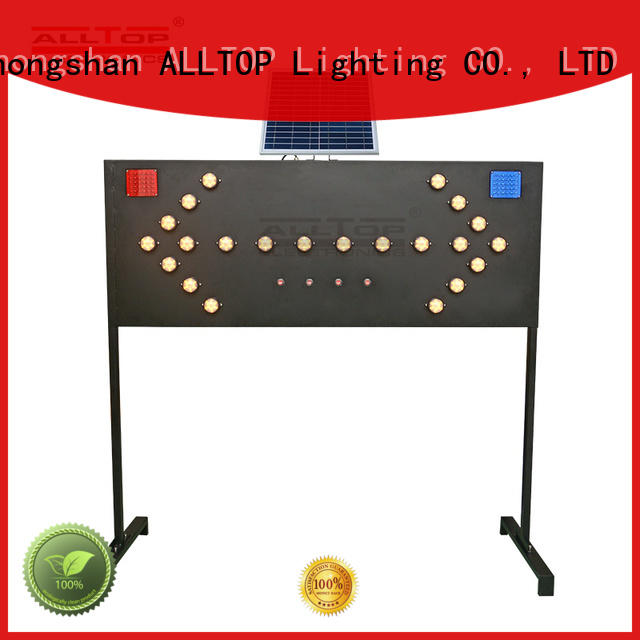 ALLTOP double side traffic light sign intelligent for security