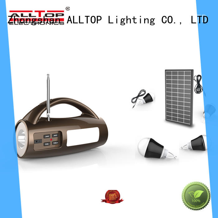 product battery system ALLTOP Brand solar led lighting system
