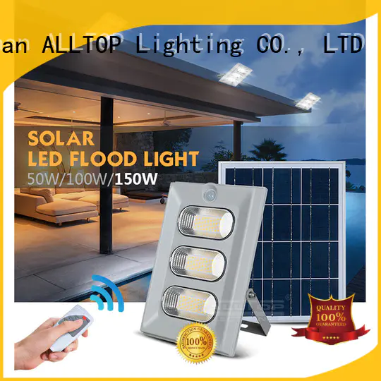 flood solar lamp free sample for highway ALLTOP