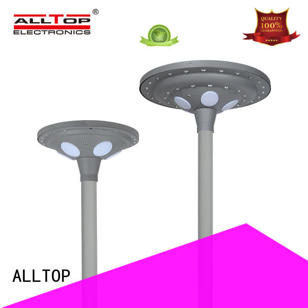 solar pillar lights energy saving for decoration ALLTOP