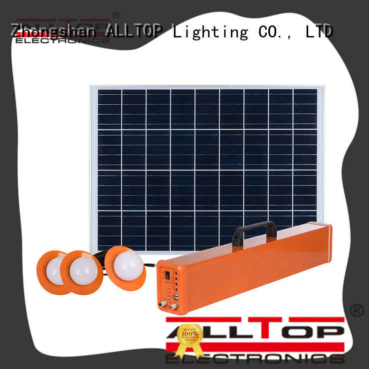ALLTOP 12v solar lighting system on-sale for camping