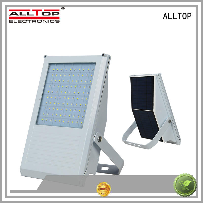 solar motion sensor flood light energy-saving for stadium ALLTOP