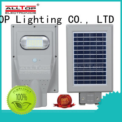 Hot integrated all in one solar street lights motion ALLTOP Brand