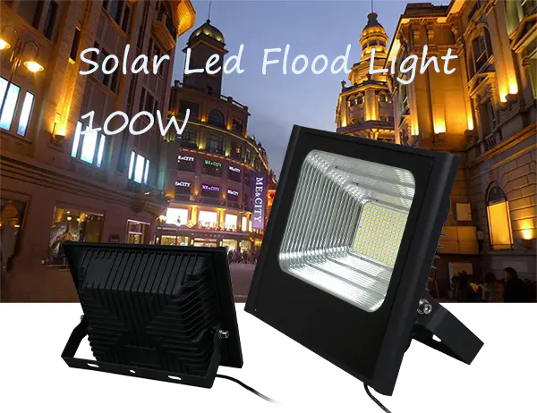 waterproof solar powered flood lights outdoor aluminum alloy for stadium ALLTOP