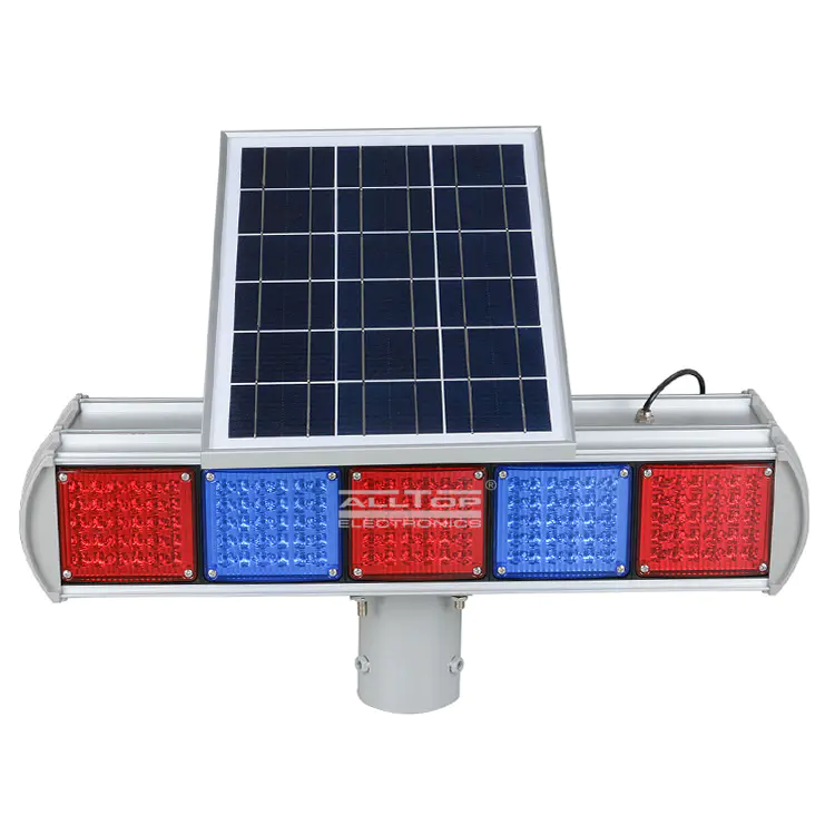 ALLTOP solar powered traffic lights company supplier for police