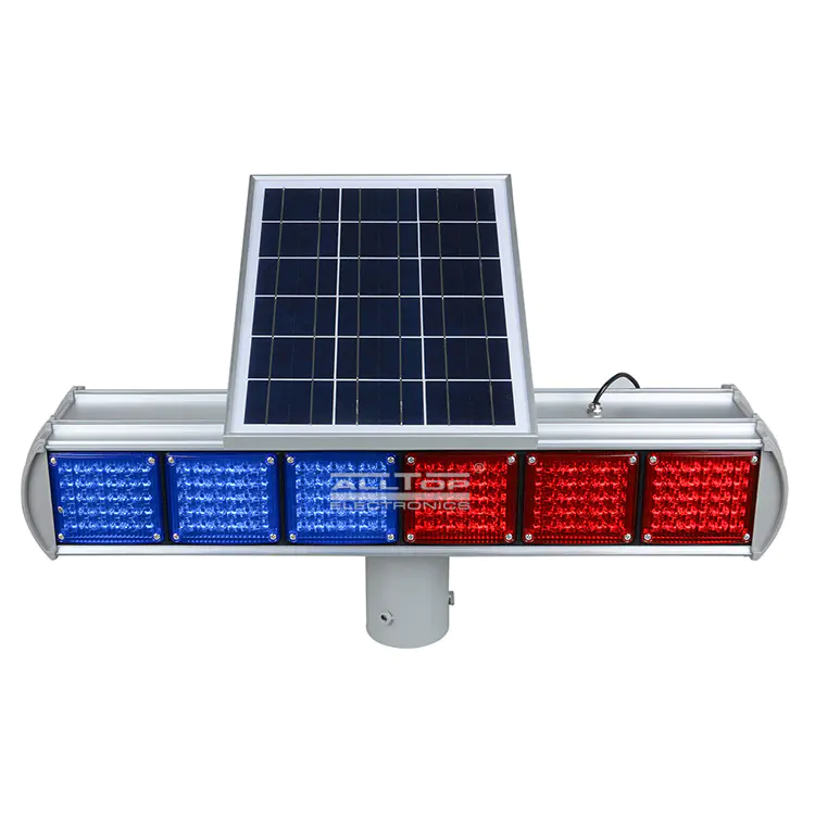 ALLTOP solar powered traffic lights company supplier for police