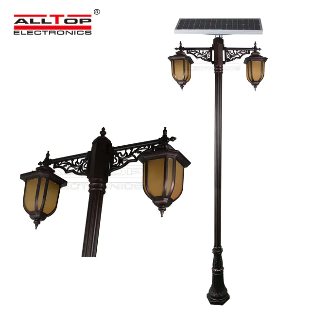 ALLTOP energy saving solar powered post lantern suppliers for decoration