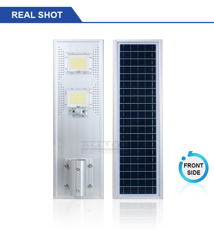 outdoor solar led street light with pole factory direct supply for garden