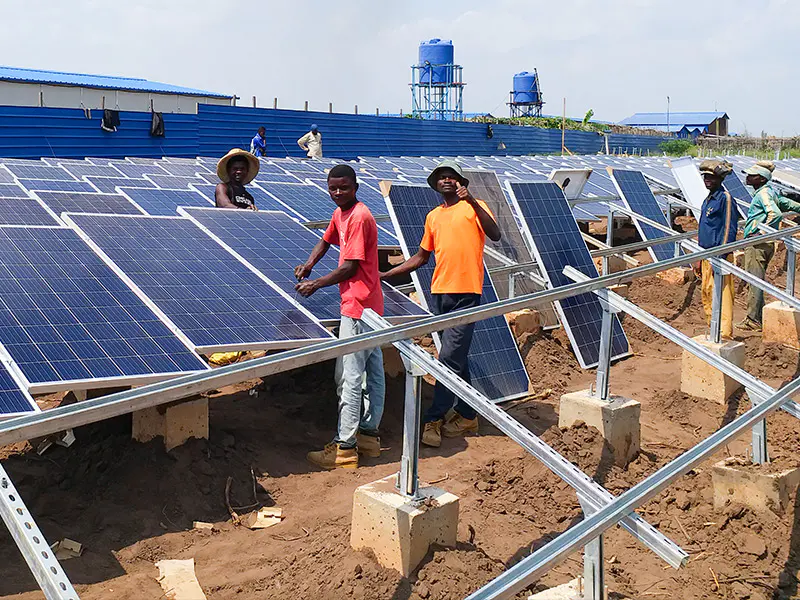 ALLTOP Solar On Grid System In Africa