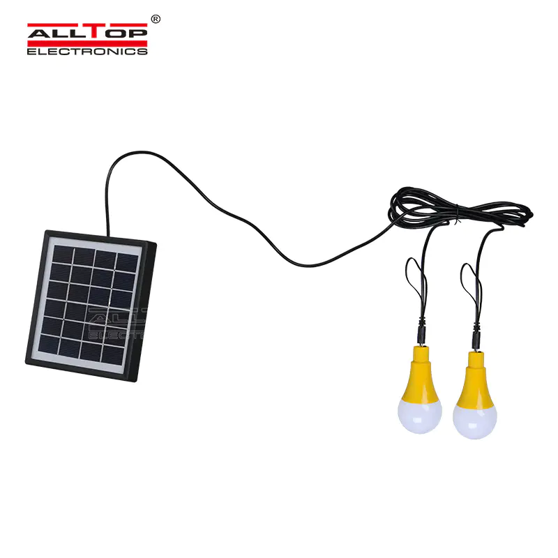 ALLTOP Camping Usage and CE Certification Energy saving 5w solar LED bulb