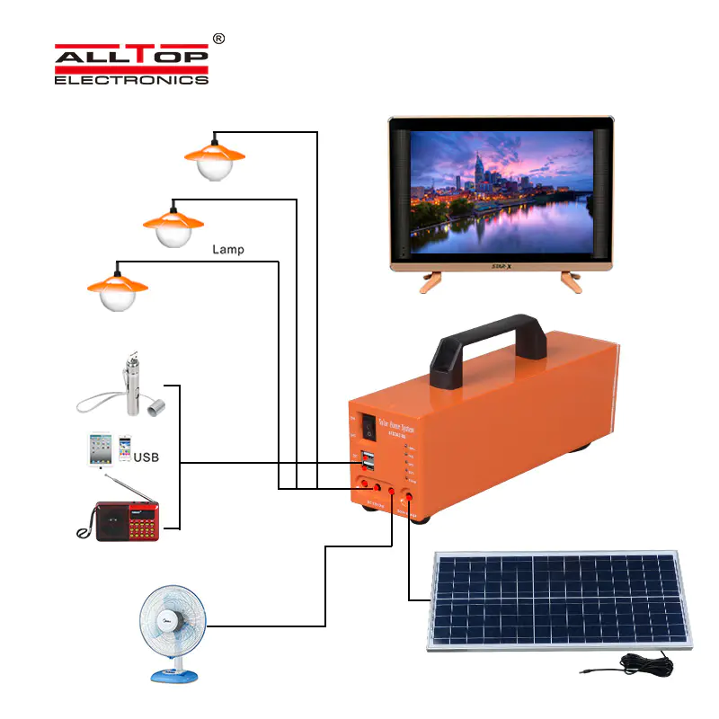 ALLTOP multi-functional solar power generator system for home