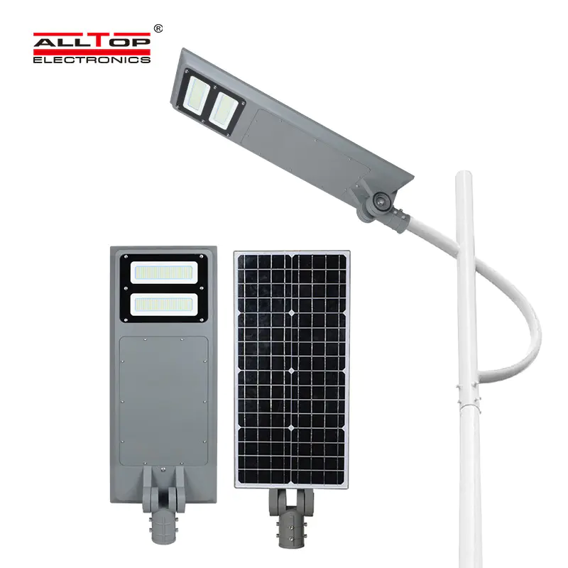 ALLTOP adjustable all in one solar street courtyard light factory direct supply for highway