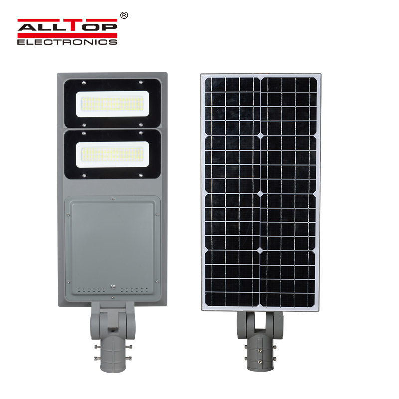 Quality ALLTOP Brand all in one solar street lights integrated lumen