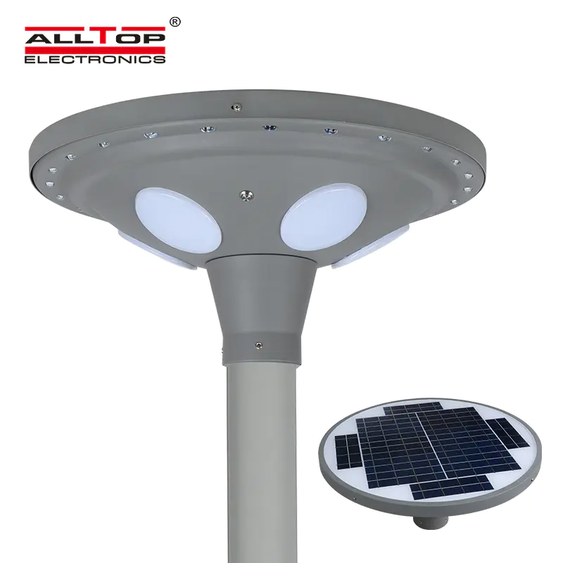 ALLTOP energy saving solar powered light post at discount for decoration