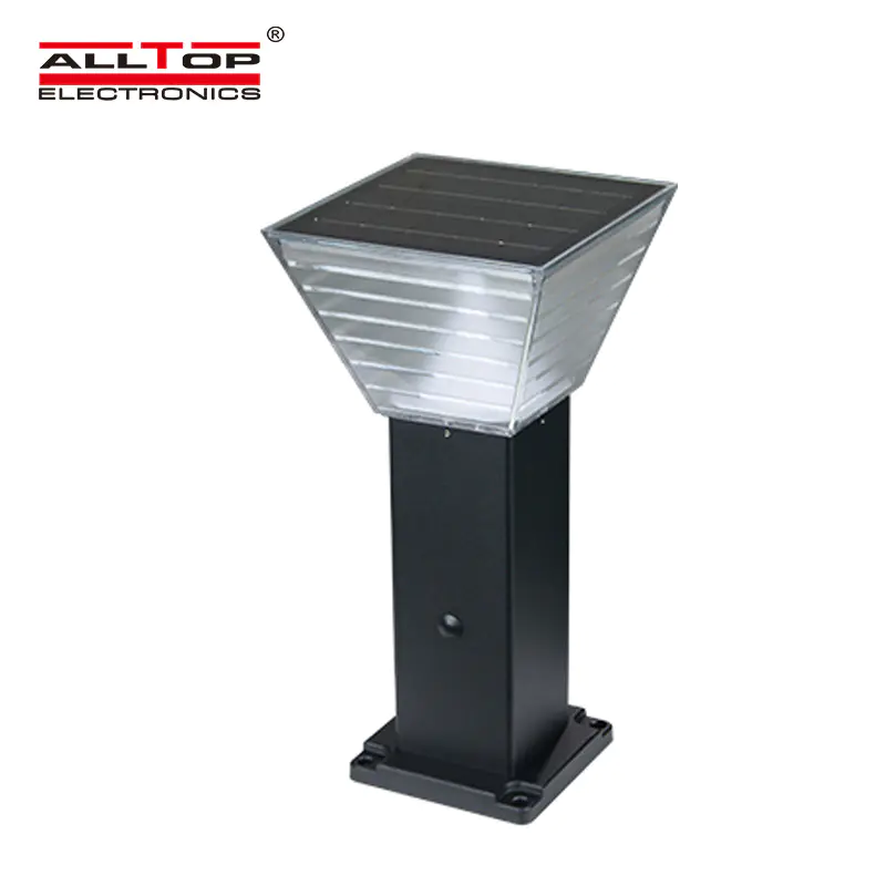 classical solar garden lamp post manufacturer for decoration ALLTOP