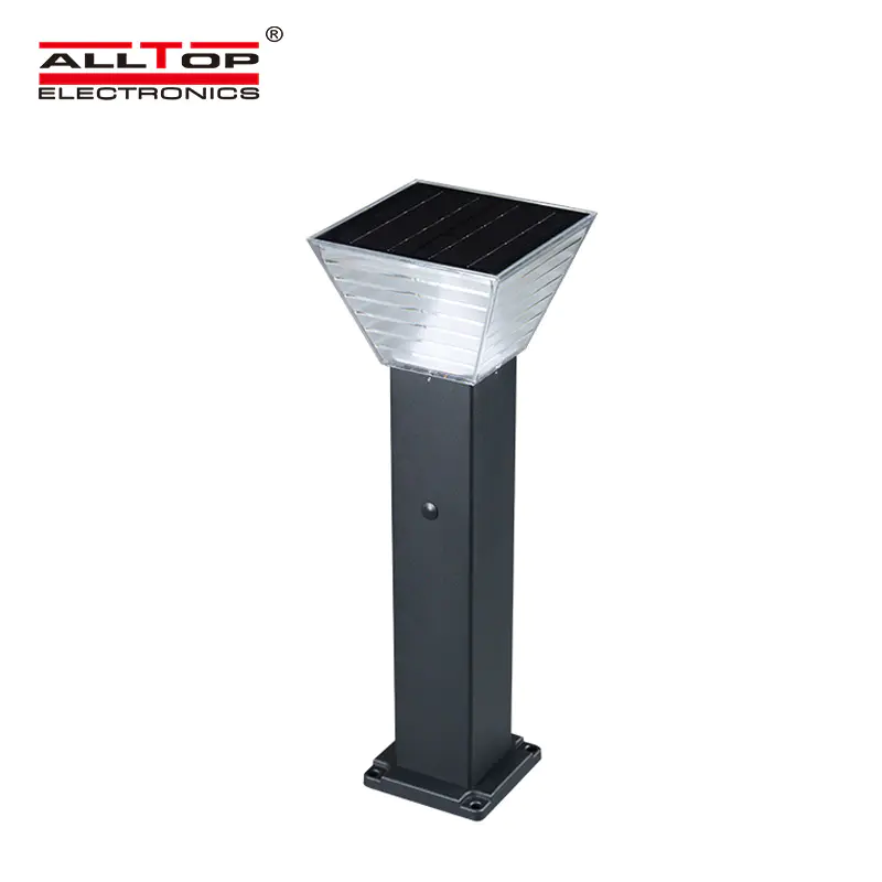 classical solar garden lamp post manufacturer for decoration ALLTOP