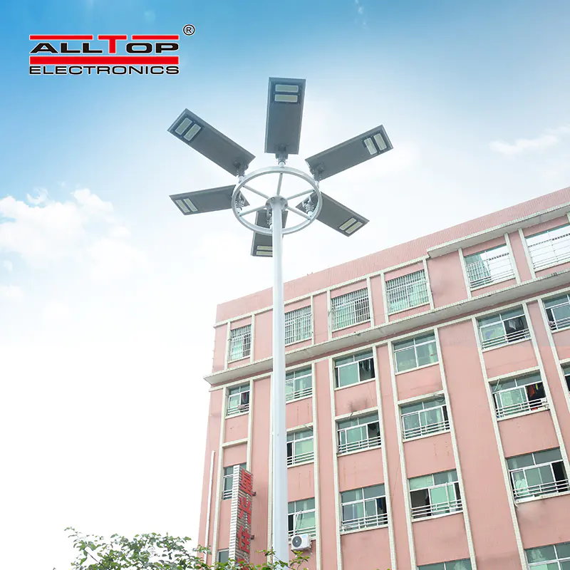 ALLTOP High Brightness 40W 60 100W 150W and 200 All In One LED Solar Street Light