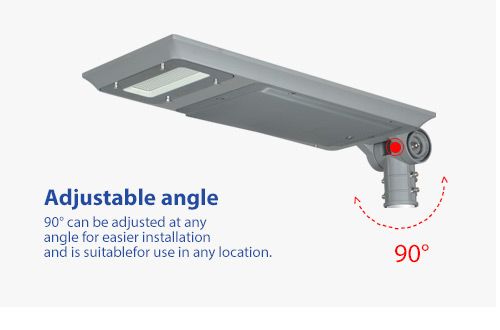 ALLTOP Energy saving high lumen integrated outdoor adjustable angle 30W 60W 90W solar led street light-5