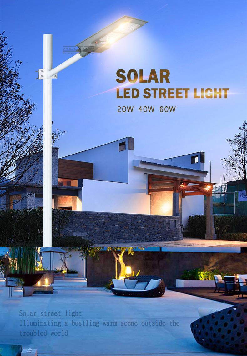 ALLTOP high-quality high quality all in one solar street light wholesale for garden
