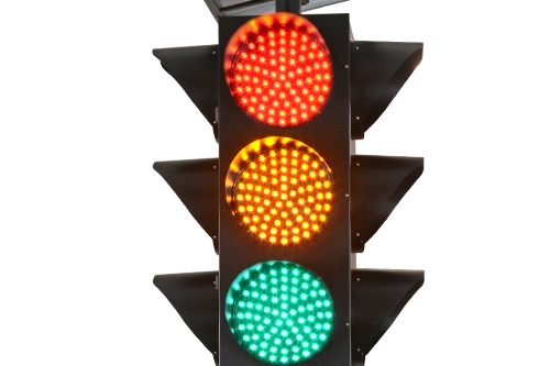 low price solar powered traffic lights company series for police-3