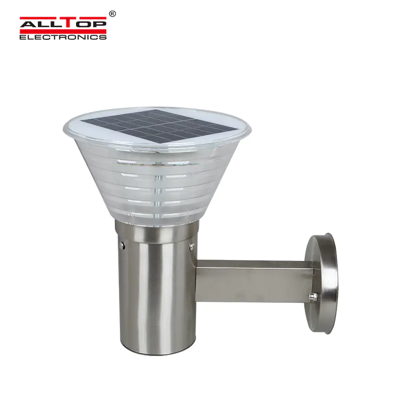 ALLTOP high quality solar lamp outdoor wall light directly sale for garden