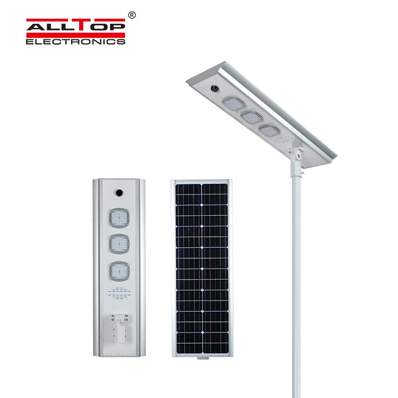 ALLTOP customized all in one solar led street light factory direct supply for road