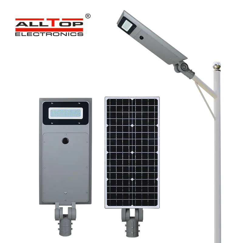 ALLTOP outdoor solar pole lights series for road