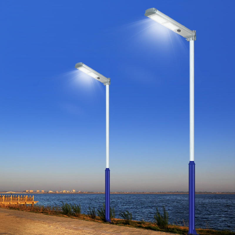 Outdoor intelligent integrated solar street light