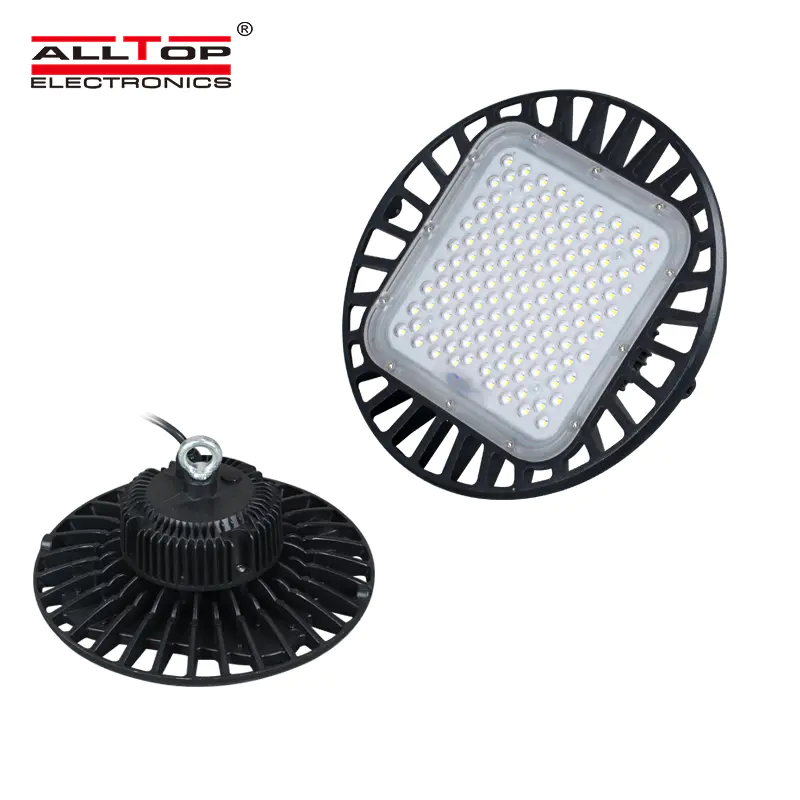 High quality factory industrial warehouse smd Aluminum 100W 150w 200w ufo led high bay light