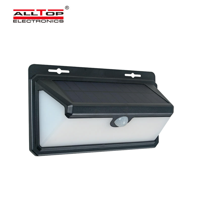 ALLTOP solar pir wall light directly sale for camping