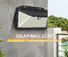 waterproof solar wall lights wide usage for garden