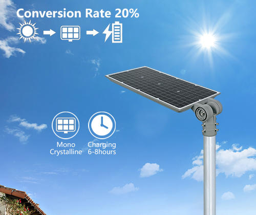 outdoor 60w all in one solar street light directly sale for garden