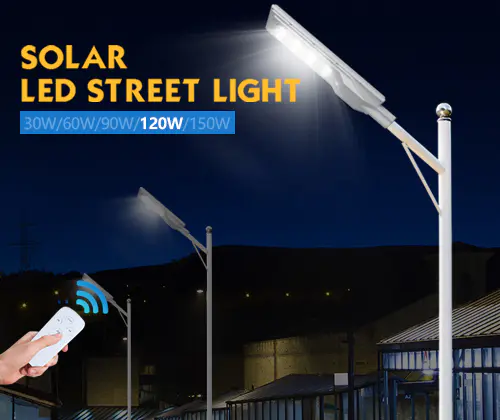 ALLTOP adjustable integrated street light with good price for garden