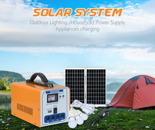 ALLTOP 12v solar lighting system factory direct supply for camping