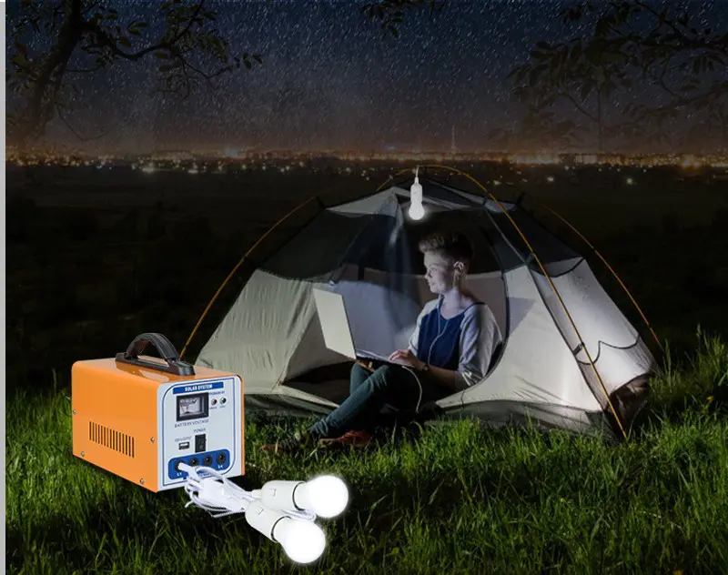 portable 12v solar lighting system free sample for outdoor lighting