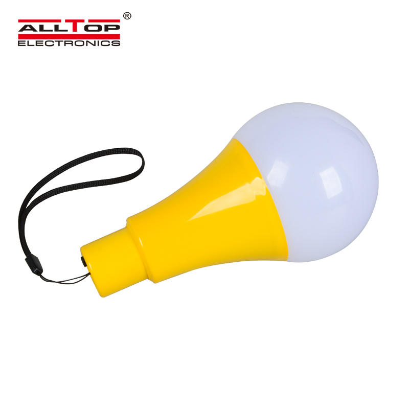 ALLTOP Camping Usage and CE Certification Energy saving 5w solar LED bulb